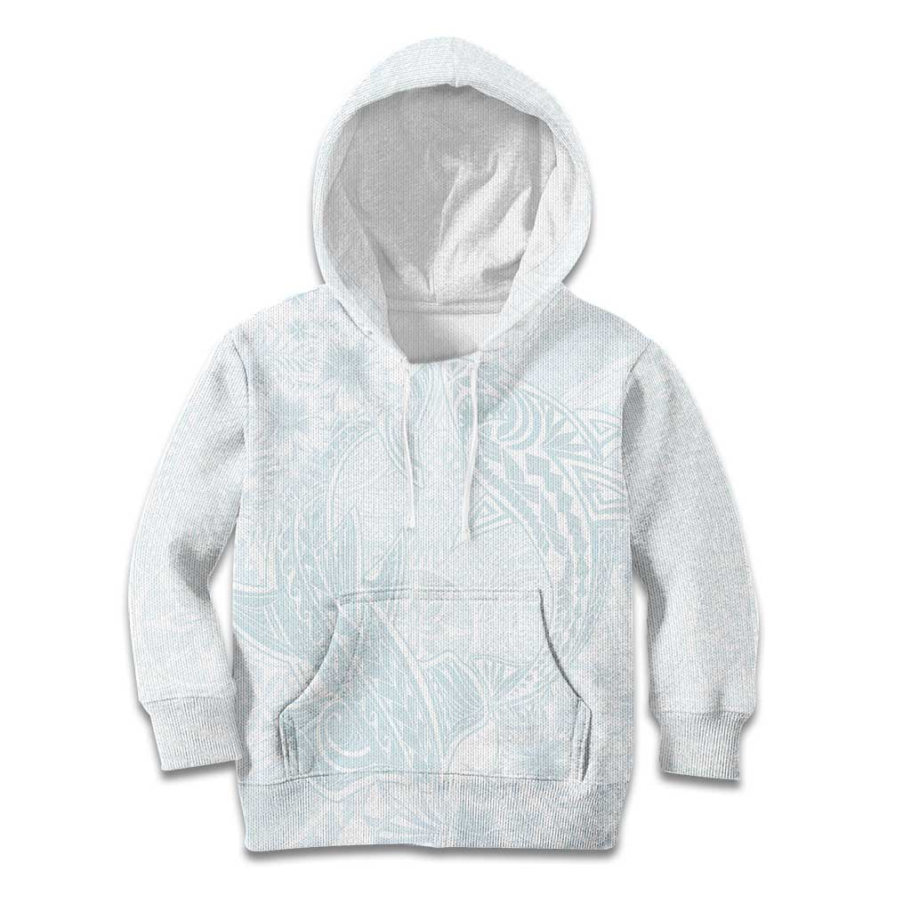 Polynesia Kid Hoodie Sharks Duo Tropical Off White