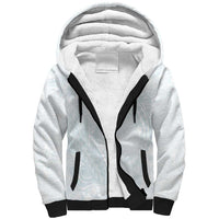 Polynesia Sherpa Hoodie Sharks Duo Tropical Off White LT7 Unisex White - Polynesian Pride