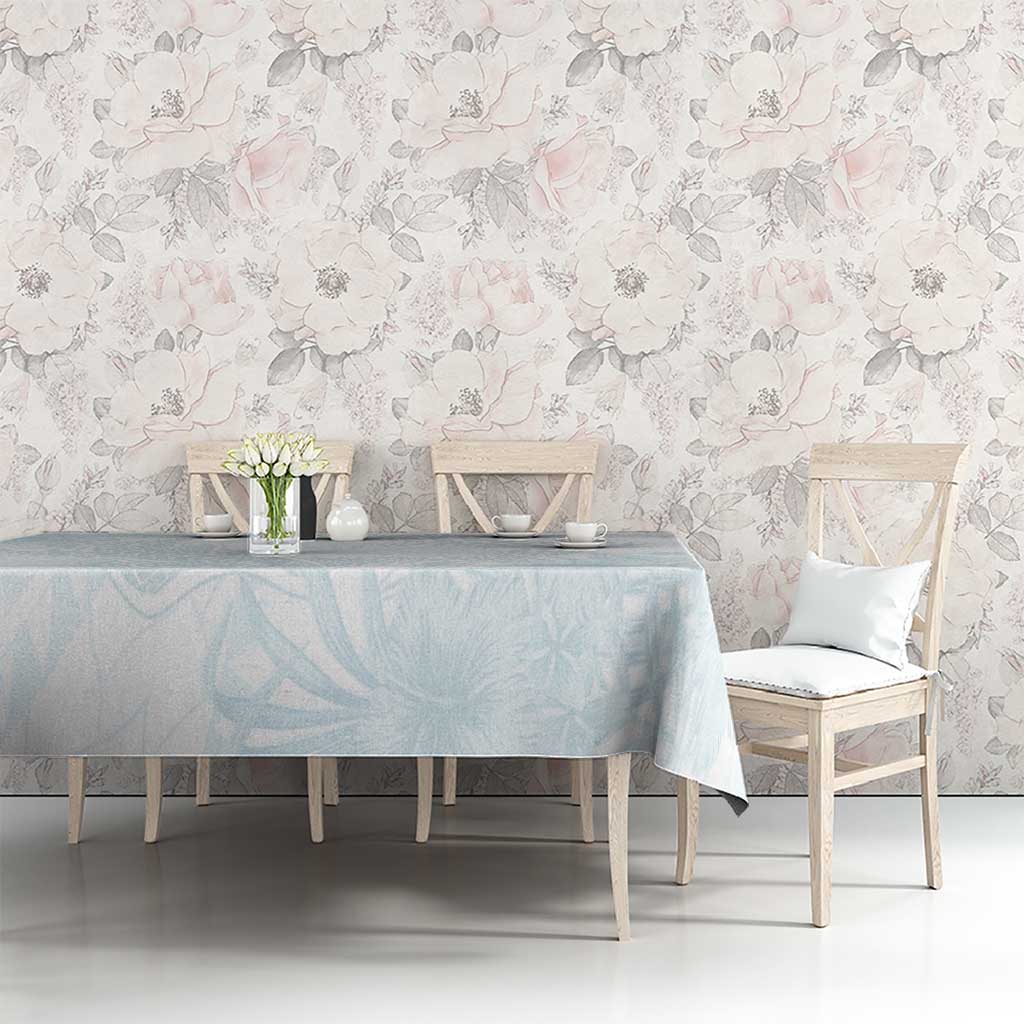 Polynesia Tablecloth Sharks Duo Tropical Off White LT7 - Polynesian Pride