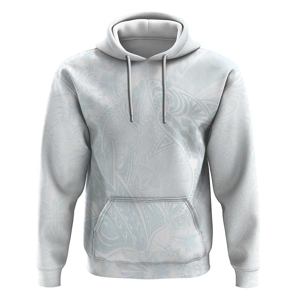 Polynesia Zip Hoodie Sharks Duo Tropical Off White