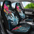 Niue Personalised Car Seat Cover Hiapo Mix Coconut Crab