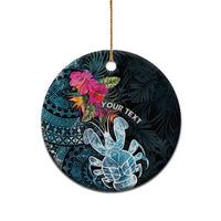 Niue Personalised Ceramic Ornament Hiapo Mix Coconut Crab LT7 - Polynesian Pride