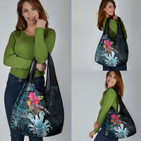 Niue Personalised Grocery Bag Hiapo Mix Coconut Crab LT7 - Polynesian Pride