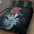 Niue Personalised Quilt Bed Set Hiapo Mix Coconut Crab