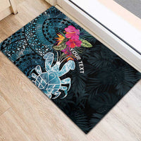 Niue Personalised Rubber Doormat Hiapo Mix Coconut Crab LT7 - Polynesian Pride