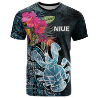 Niue Personalised T Shirt Hiapo Mix Coconut Crab LT7 Art - Polynesian Pride