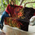 Niue Fakaalofa Atu Personalised Quilt Whale Hiapo Fiery Motif