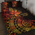 Niue Fakaalofa Atu Personalised Quilt Bed Set Whale Hiapo Fiery Motif