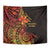 Niue Fakaalofa Atu Personalised Tapestry Whale Hiapo Fiery Motif