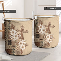 Samoa AIGA Mamanu Siapo Malu Motifs Laundry Basket LT7 - Polynesian Pride