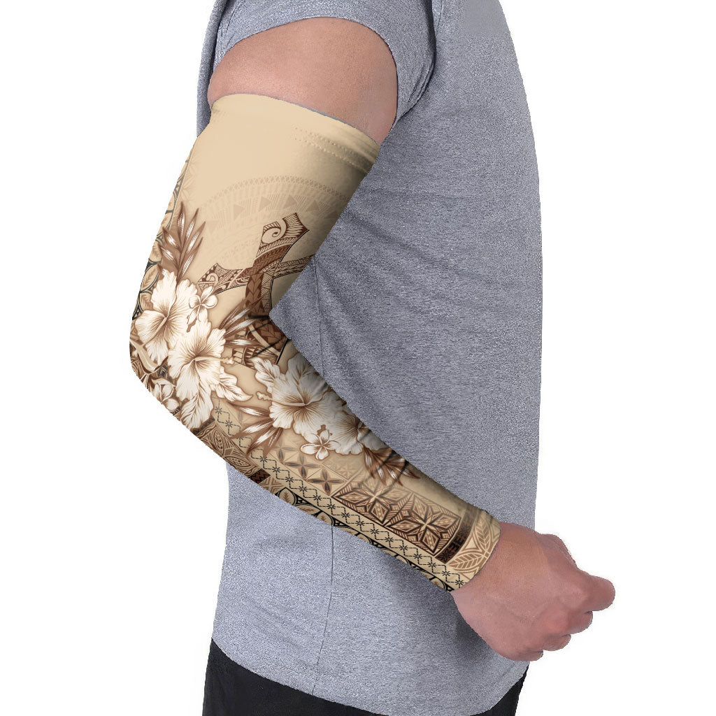 Samoa AIGA Mamanu Siapo Malu Motifs Arm Sleeves LT7 - Polynesian Pride