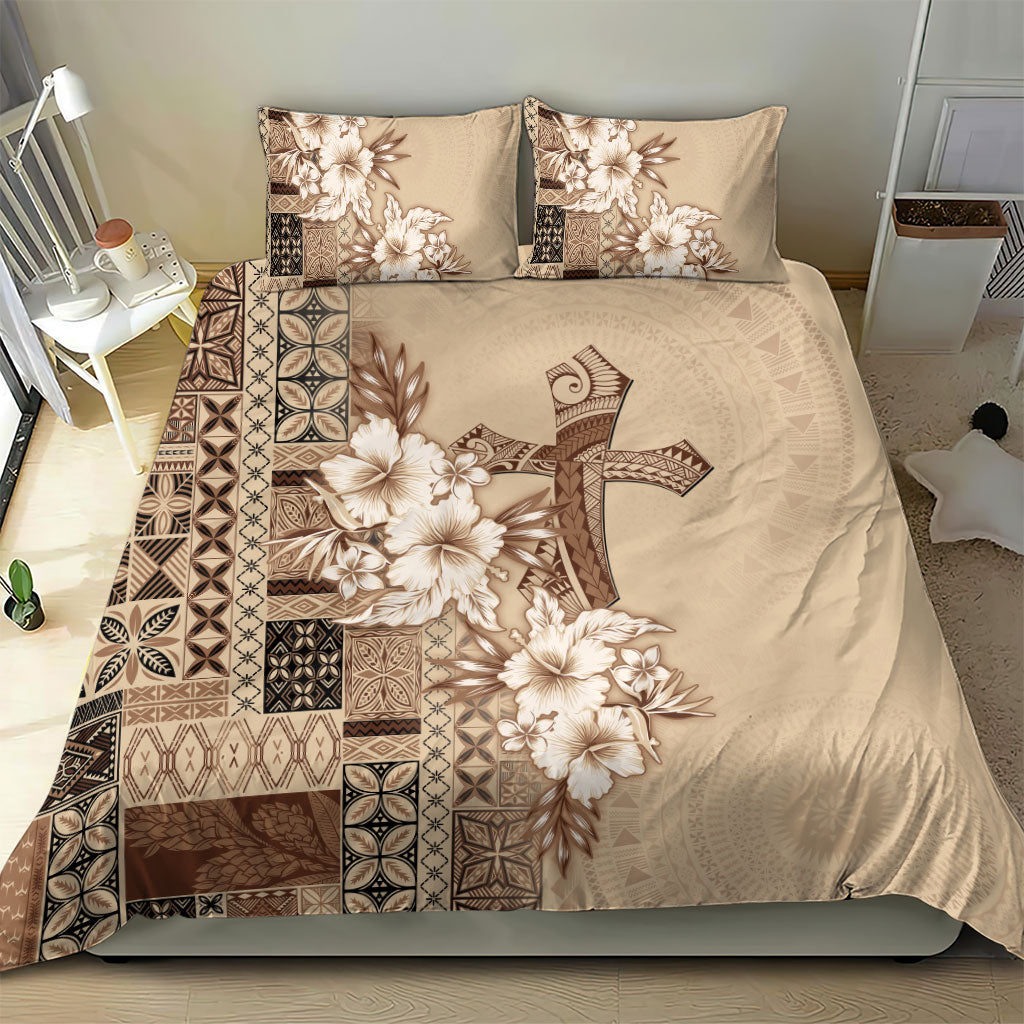 Samoa AIGA Mamanu Siapo Malu Motifs Bedding Set LT7 - Polynesian Pride