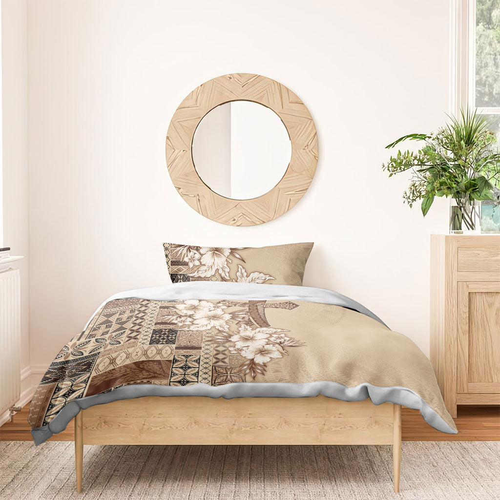Samoa AIGA Mamanu Siapo Malu Motifs Bedding Set LT7 - Polynesian Pride