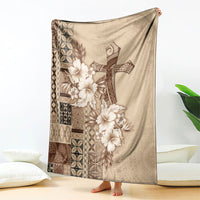 Samoa AIGA Mamanu Siapo Malu Motifs Blanket LT7 - Polynesian Pride