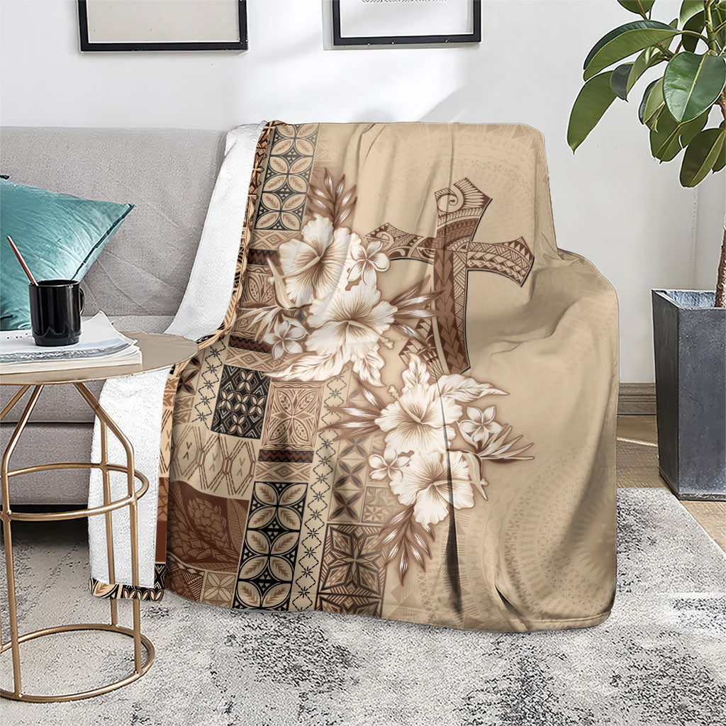 Samoa AIGA Mamanu Siapo Malu Motifs Blanket LT7 - Polynesian Pride
