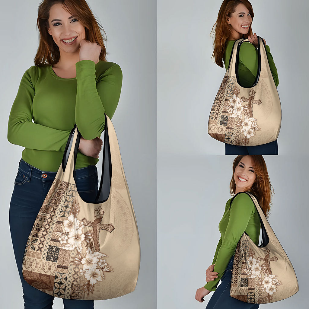 Samoa AIGA Mamanu Siapo Malu Motifs Grocery Bag LT7 - Polynesian Pride