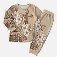 Samoa AIGA Mamanu Siapo Malu Motifs Christmas Pajama Set