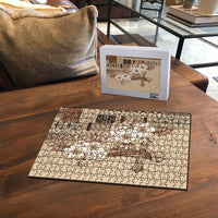 Samoa AIGA Mamanu Siapo Malu Motifs Puzzle LT7 - Polynesian Pride