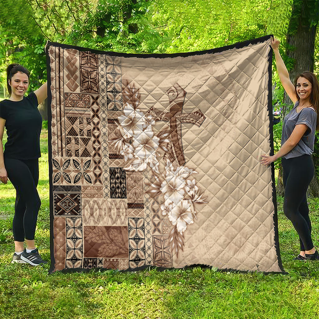 Samoa AIGA Mamanu Siapo Malu Motifs Quilt LT7 - Polynesian Pride
