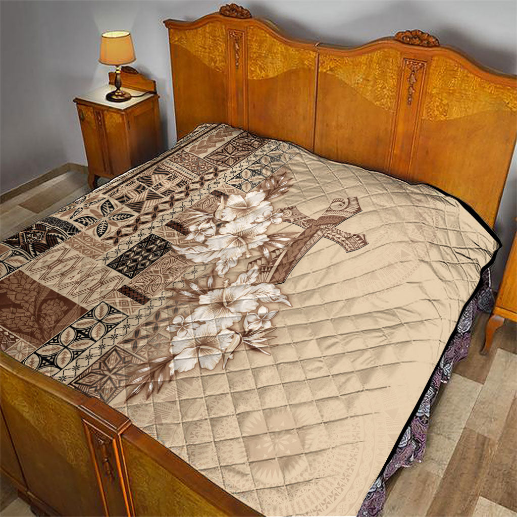 Samoa AIGA Mamanu Siapo Malu Motifs Quilt LT7 - Polynesian Pride