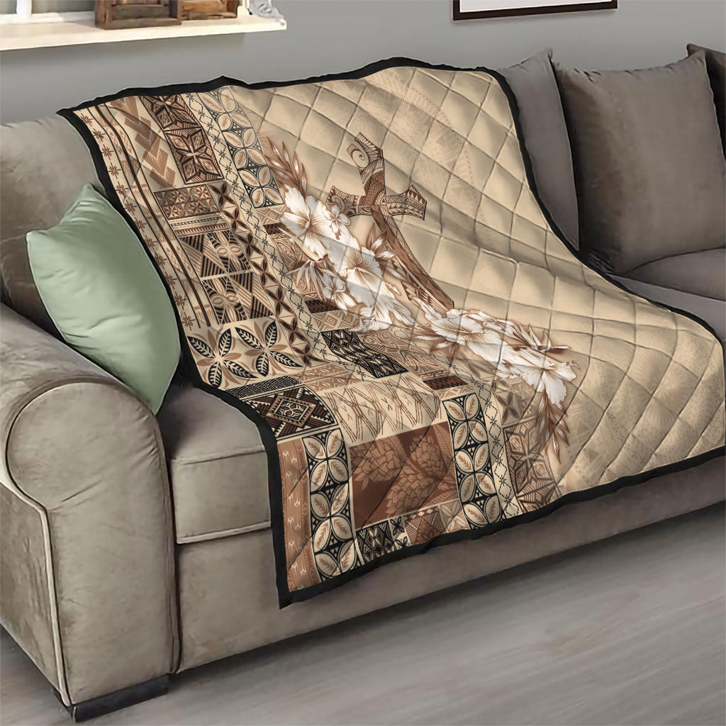 Samoa AIGA Mamanu Siapo Malu Motifs Quilt LT7 - Polynesian Pride