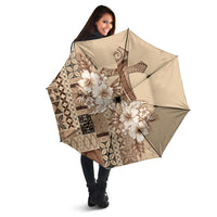 Samoa AIGA Mamanu Siapo Malu Motifs Umbrella LT7 - Polynesian Pride