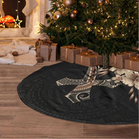 Samoa AIGA Mamanu Siapo Malu Motifs Tree Skirt Black Ver LT7 - Polynesian Pride
