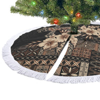 Samoa AIGA Mamanu Siapo Malu Motifs Tree Skirt Black Ver LT7 - Polynesian Pride