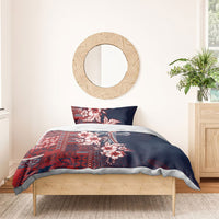 Samoa AIGA Mamanu Siapo Malu Motifs Bedding Set Flag Color LT7 - Polynesian Pride
