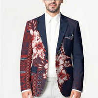 Samoa AIGA Mamanu Siapo Malu Motifs Blazer Flag Color LT7 - Polynesian Pride
