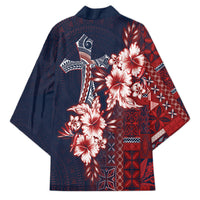 Samoa AIGA Mamanu Siapo Malu Motifs Kimono Flag Color LT7 - Polynesian Pride