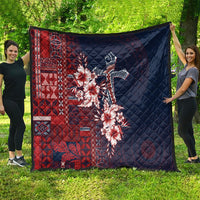 Samoa AIGA Mamanu Siapo Malu Motifs Quilt Flag Color LT7 - Polynesian Pride