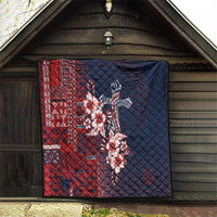 Samoa AIGA Mamanu Siapo Malu Motifs Quilt Flag Color LT7 - Polynesian Pride