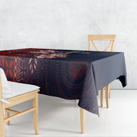 Samoa AIGA Mamanu Siapo Malu Motifs Tablecloth Flag Color LT7 - Polynesian Pride