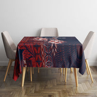 Samoa AIGA Mamanu Siapo Malu Motifs Tablecloth Flag Color LT7 - Polynesian Pride
