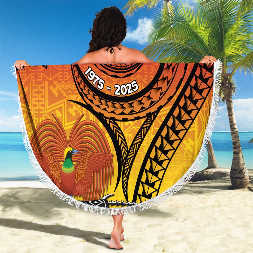 Papua New Guinea 50 Years Beach Blanket Motuan Motifs LT7 - Polynesian Pride