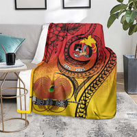 Papua New Guinea 50 Years Blanket Motuan Motifs