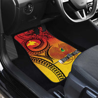 Papua New Guinea 50 Years Car Mats Motuan Motifs LT7 - Polynesian Pride