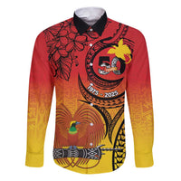 Papua New Guinea 50 Years Family Matching Puletasi and Hawaiian Shirt Motuan Motifs