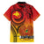 Papua New Guinea 50 Years Family Matching Summer Maxi Dress and Hawaiian Shirt Motuan Motifs