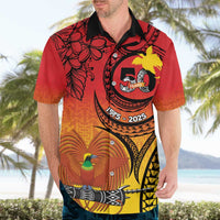 Papua New Guinea 50 Years Hawaiian Shirt Motuan Motifs LT7 - Polynesian Pride