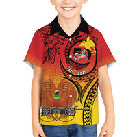 Papua New Guinea 50 Years Hawaiian Shirt Motuan Motifs LT7 - Polynesian Pride