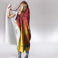 Papua New Guinea 50 Years Hooded Blanket Motuan Motifs LT7 - Polynesian Pride