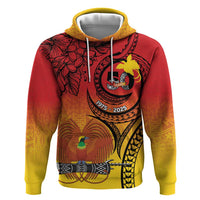 Papua New Guinea 50 Years Hoodie Motuan Motifs