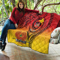 Papua New Guinea 50 Years Quilt Motuan Motifs