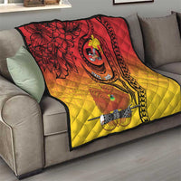 Papua New Guinea 50 Years Quilt Motuan Motifs