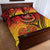 Papua New Guinea 50 Years Quilt Bed Set Motuan Motifs