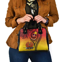 Papua New Guinea 50 Years Shoulder Handbag Motuan Motifs