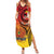 Papua New Guinea 50 Years Summer Maxi Dress Motuan Motifs