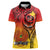 Papua New Guinea 50 Years Women Polo Shirt Motuan Motifs